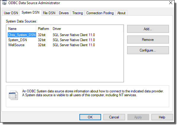 Connect to your data source