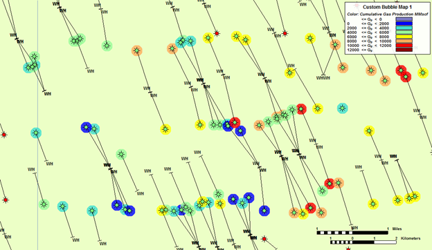 Bubble maps