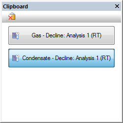 Clipboard docking window