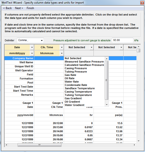 Importing Data from a Text File