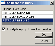 Querying Log Responses